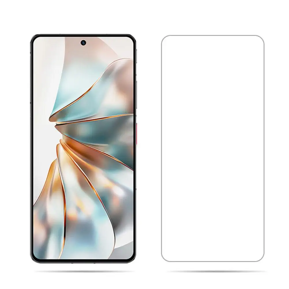 Protector de pantalla de vidrio templado para Nubia Z60S Pro HD, película de vidrio templado con dureza 9H, carcasa resistente a los arañazos, S3P9