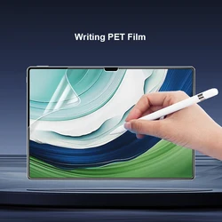 화웨이 메이트 북 E MatePad SE 탭 V7 Pro 11 10.8 12.6 용 화면 보호기 쓰기 투명 PET 페인팅 쓰기 드로잉 필름