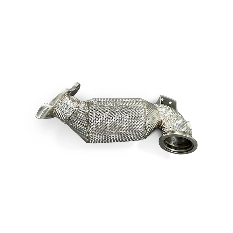 Sistema de exaustão de alto desempenho para MG HS 1.5T 2018-2021 Downpipe Catless com proteção térmica para veículos aprimorados Perfo