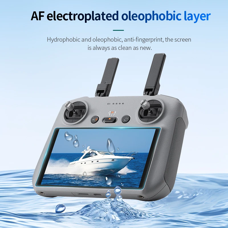 For DJI RC/RC2 Remote Control Screen Protector AR Anti-reflection Tempered Film For Mavic 3/Air 3/2S/Mini 3/4 Pro Accessories