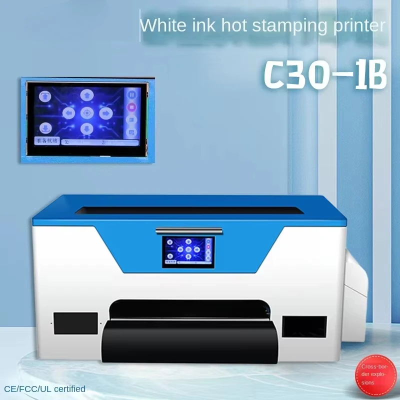 DTF White Ink Stamping Pigment DTF Desktop Digital Printing Machine for Clothing Hot Pack Intelligent Control New 1 Year