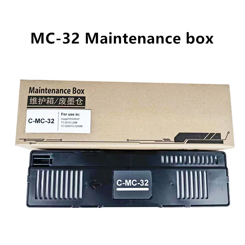 MC-32 MC G32 Maintenance Box For Canon imagePROGRAF TC-20 TC-20M TC-5200 TC-5200M Printer