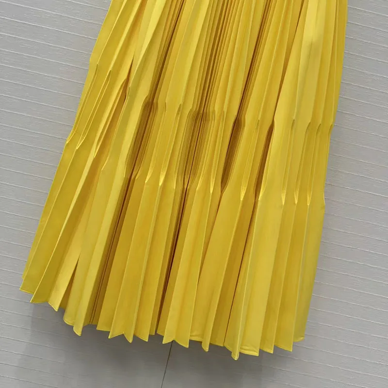 여성용 플리츠 스커트, 로우 웨이스트 슬림 스커트, 출퇴근용 패셔너블한 A라인 스커트, 2026 봄 신상품, Y2K 스타일