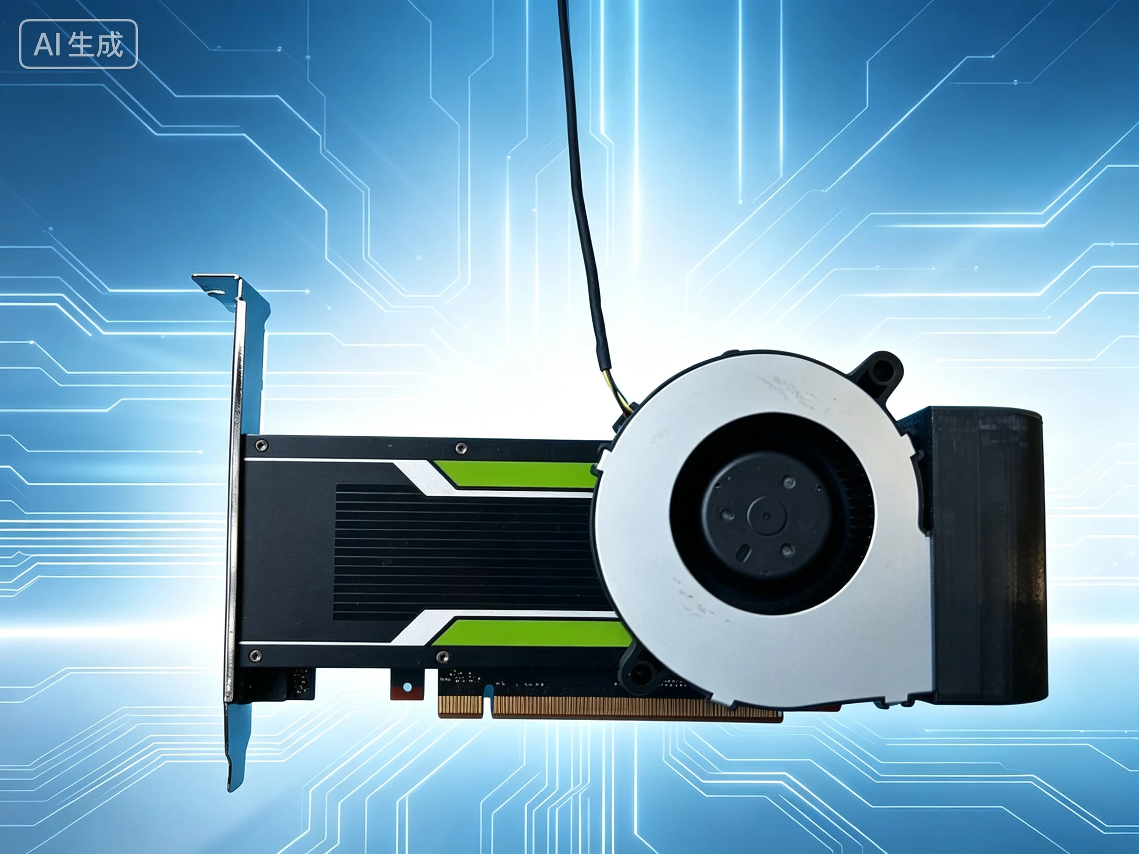 New Original For Nvidia P4 T4 M4 L4 A2 Graphics Card Active Cooling Mod Kit