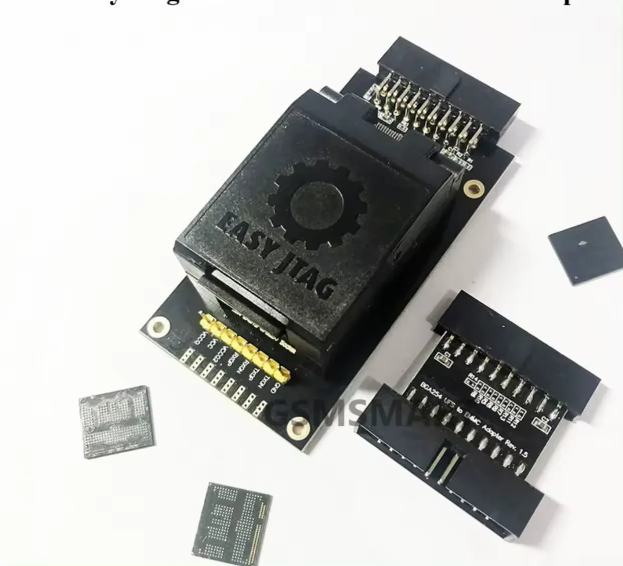 Original z3x Easy Jtag Plus UFS BGA-254 Socket / EMMC 254 (EMMC +UFS 2 IN 1 ) Adapter for EASY JTAG PLUS BOX