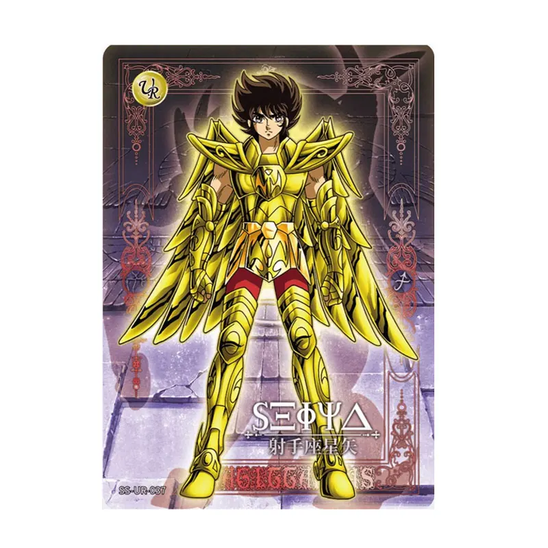 

KAYOU Genuine Saint Seiya Series 2 Gold UR/AR/SSR/SR/R Awakening of The Holy Clothes Single Card Full Set Anime Collection Card