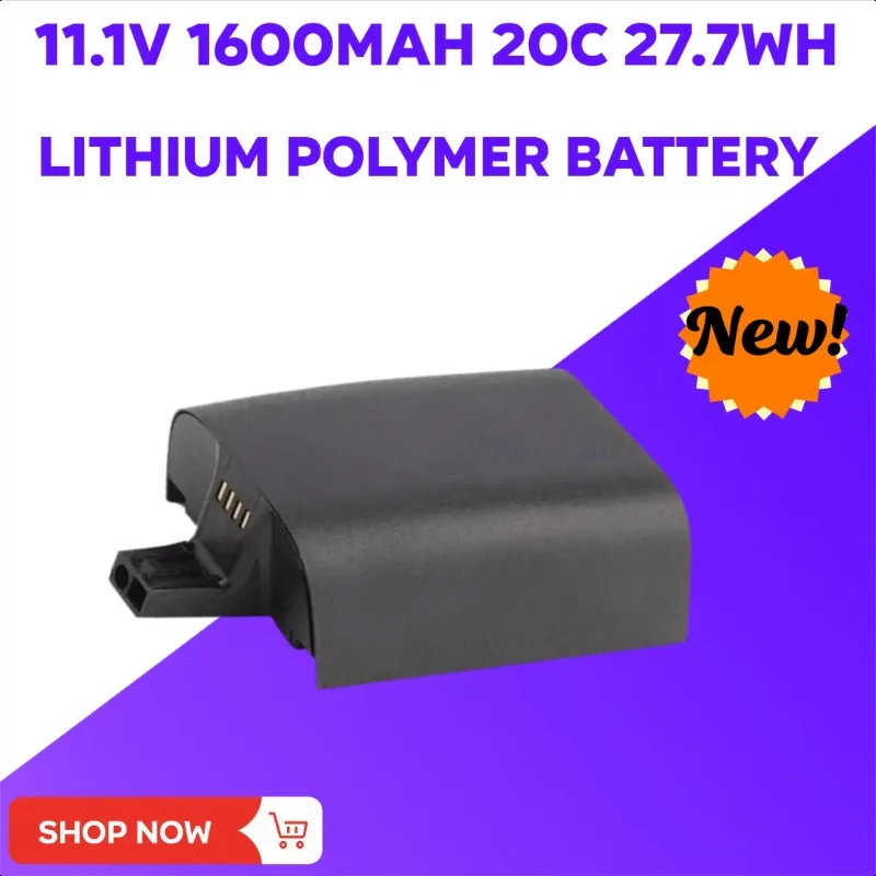 

11.1V 1600mAh 20C 27.7Wh for Parrot Bebop Drone 3.0 11.1v Lipo Battery Drone Backup 11.1v Rechargeable Battery