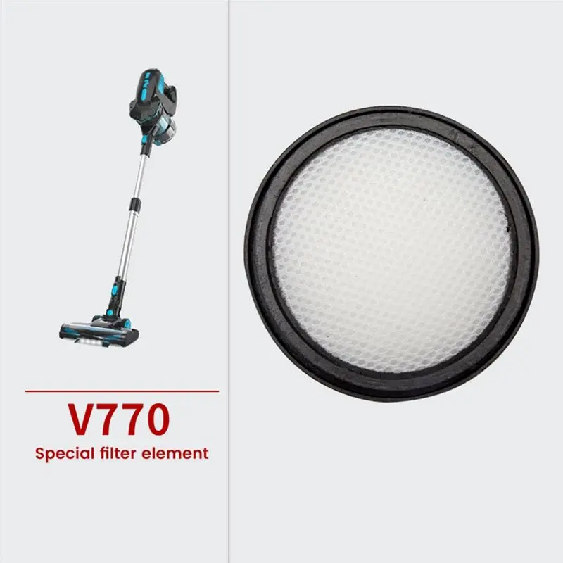 

VEHO-6PCS Reusable Vacuum Filter Replacement Spare Parts For INSE V770 Cordless Handheld Home Vacuum Cleaner Accessories