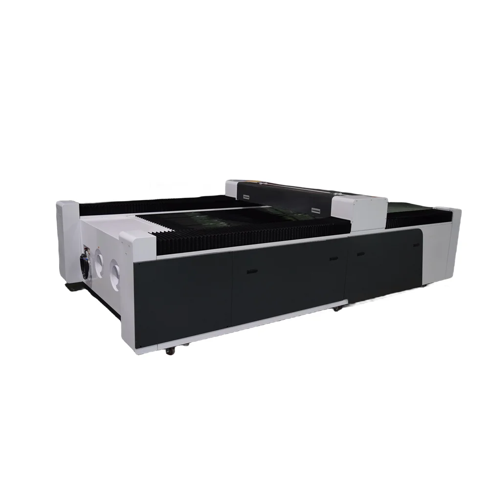 1325 Tagliatrice laser a fibra nano 150W 100w mescolata con tubo laser RayCus CO2 per acciaio acrilico