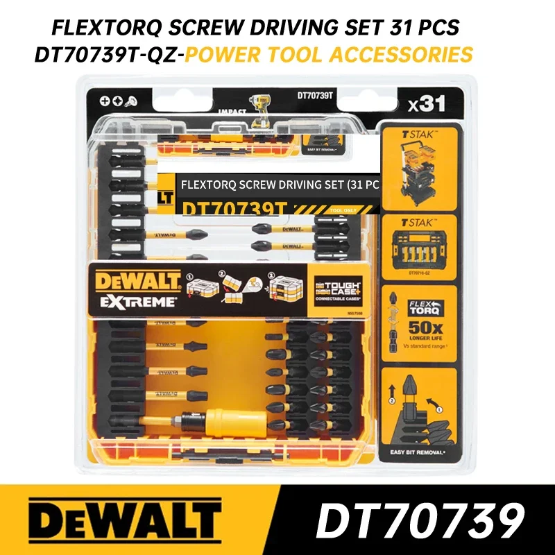 Imagem -03 - Brocas Dewalt Grupo Acessórios da Ferramenta Elétrica Dt70748 Dw1361 Dt70730 Dt70735 Dt70758 Dwacs65 Dwangft100conjunto Dw2166 Dt70702 Dt70739