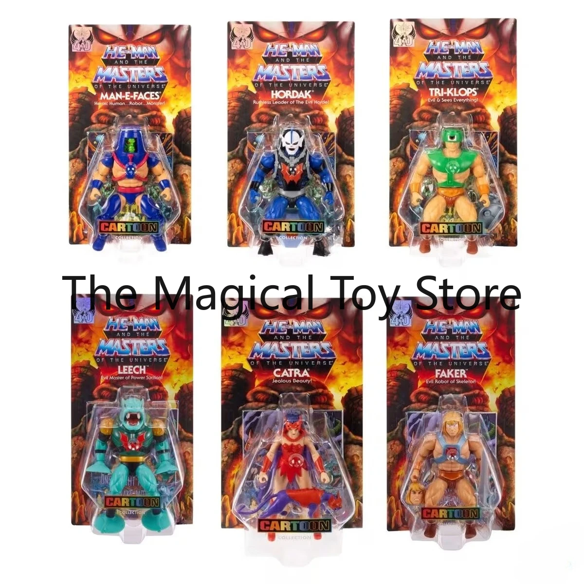 Figura de Acción Articulada Original de He-Man MOTU de 5.5 Pulgadas, Juguete de la Serie de Dibujos Animados, Regalo de Cumpleaños