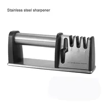 4 In 1 Knife Sharpener Kitchen Knives Grinder Diamond Ceramic Stone Professional New 4 Stages Sharpener Tools for Scissors Knife