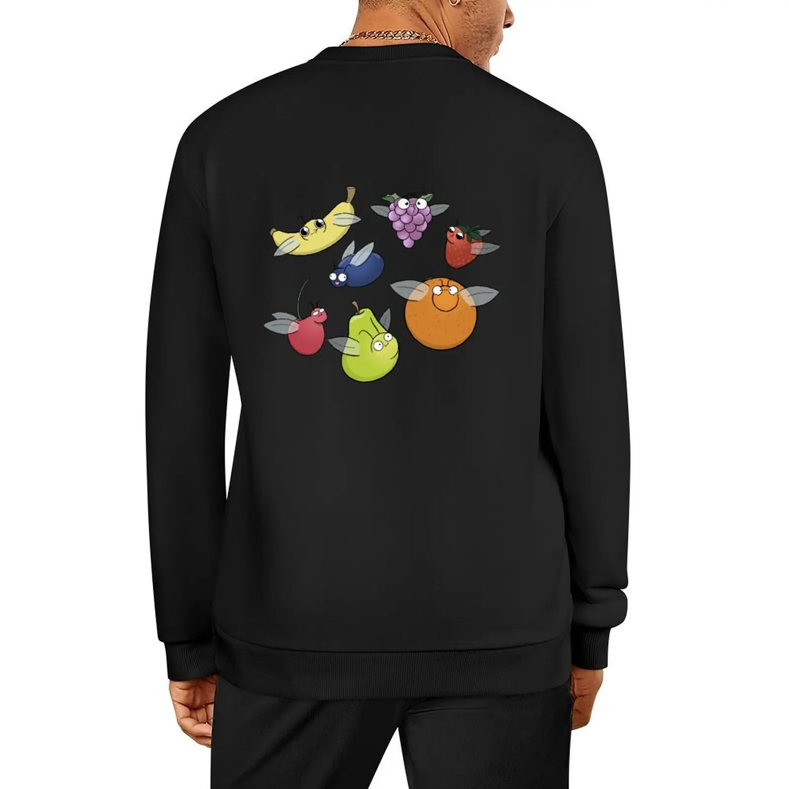 Fruit Flies Pullover men's sweat-shirt set clothes for men men's coat winter clothes men's sweatshirts