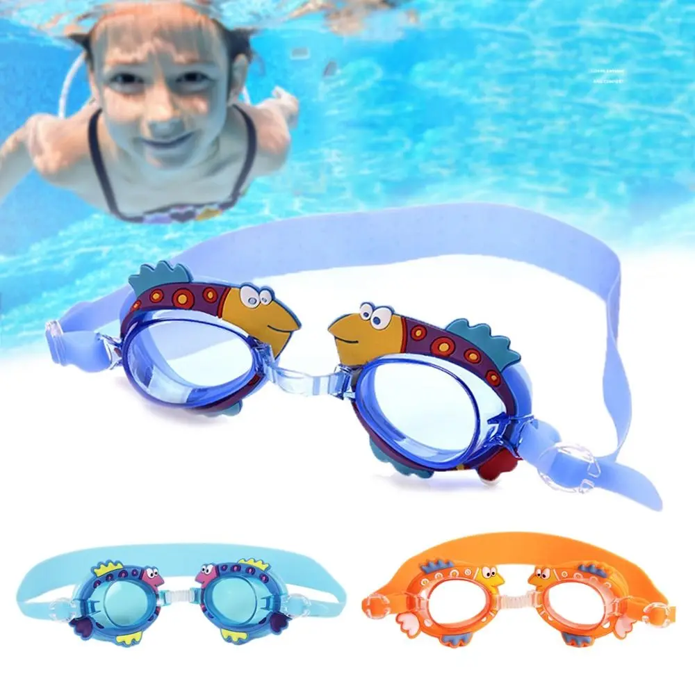 

Anti-Fog Kids Swimming Goggles Water Sports With Earplugs UV Protection Swimming Eyewear Practical Portable Eyeglasses Children