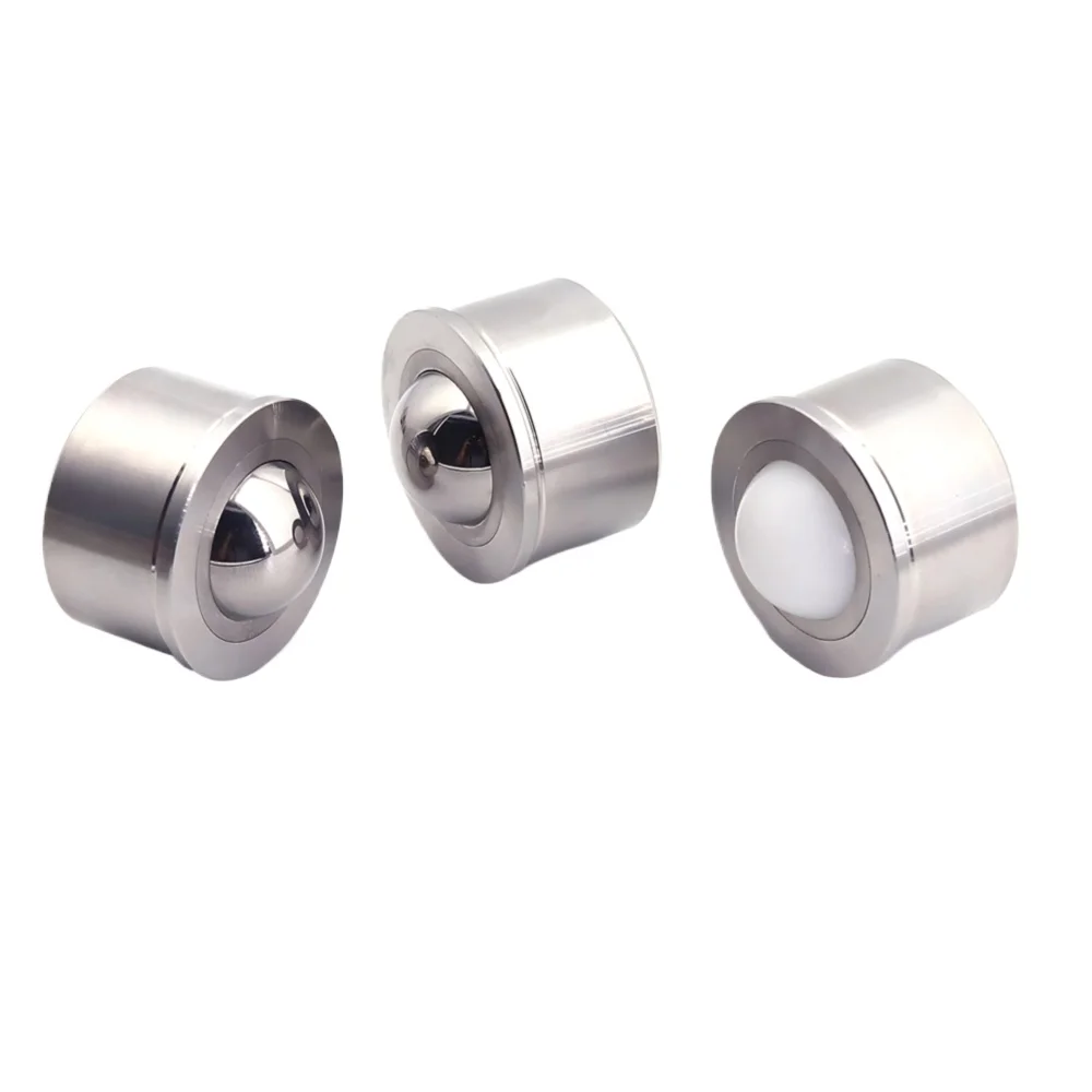 1/2pcs Steel ball roller diameter 9/11/13/17/20/26/32 bull's eye  bearing universal  stainless steel roller