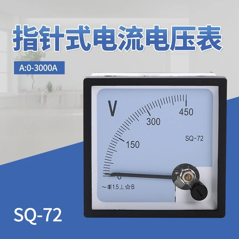 SQ-72 Pointer Current Voltmeter Export Type Current Voltmeter Ammeter