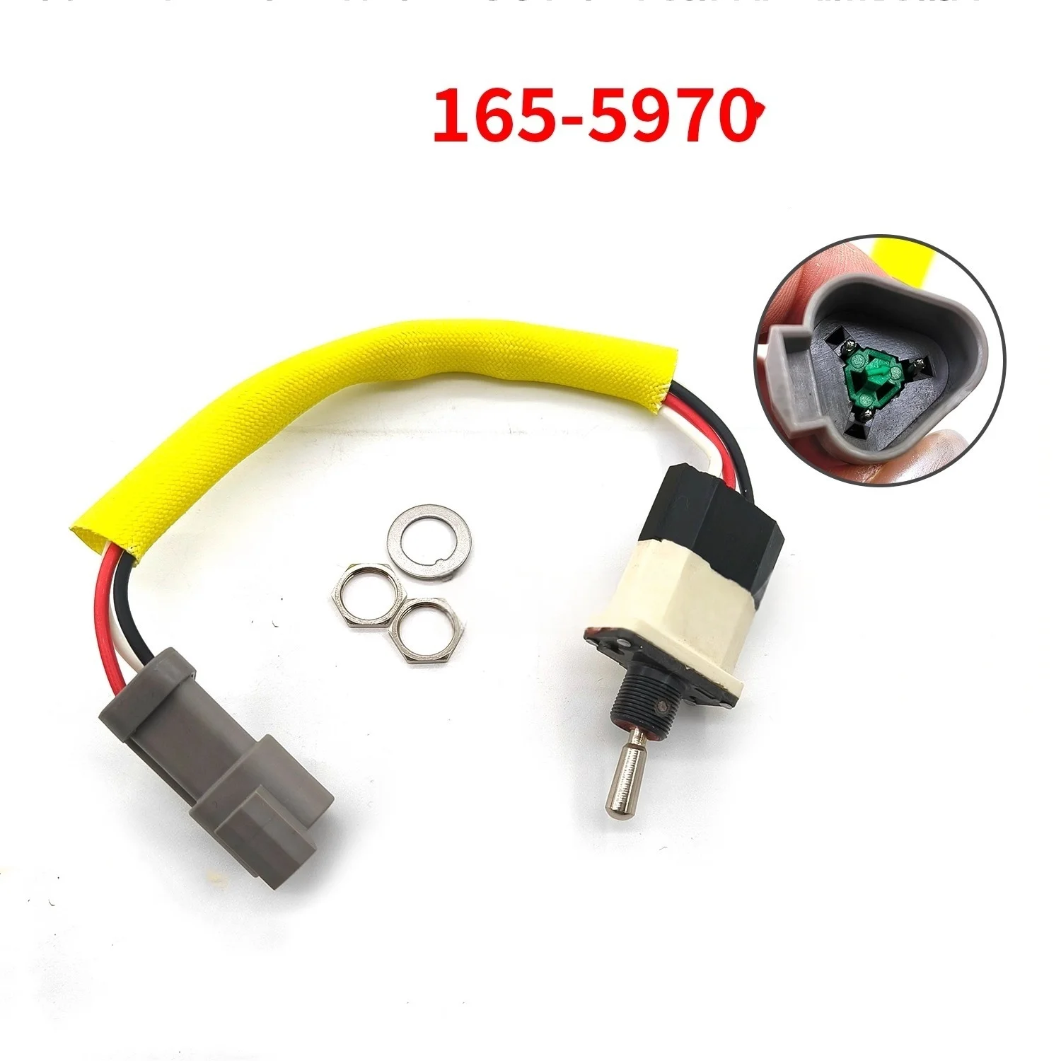 

165-5970 coolant temperature switch sensor is suitable for Caterpillar E349D, 336D and 374D excavators
