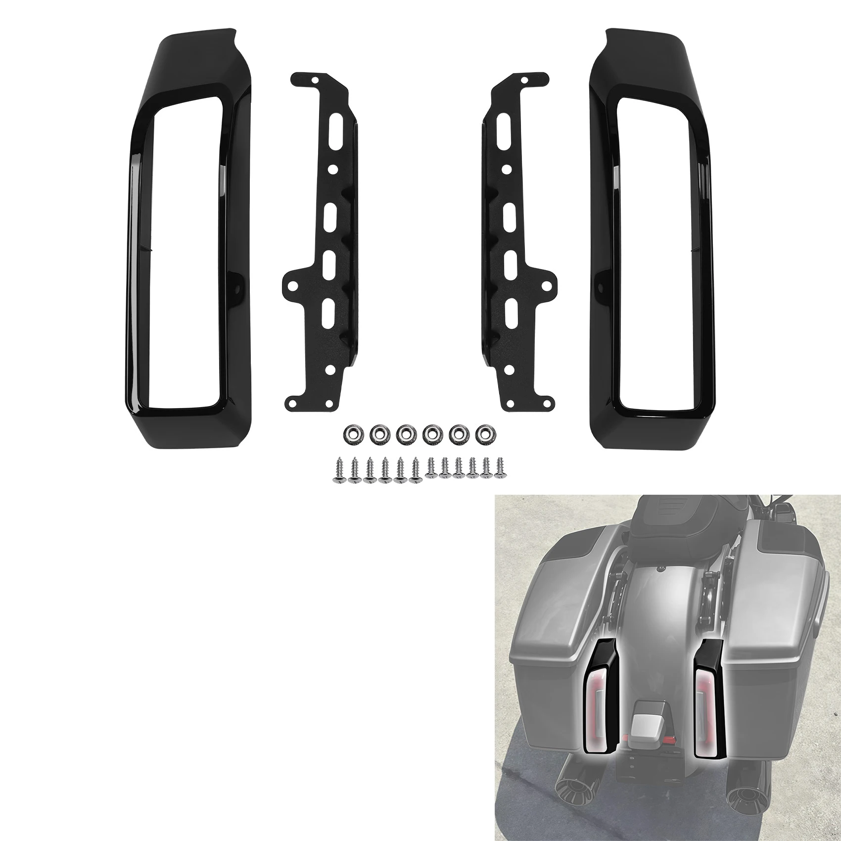 Rear Fender Tail Light Bracket Fit For Harley CVO Road Glide FLTRXSE 2023-2025 Motorcycle Accessories