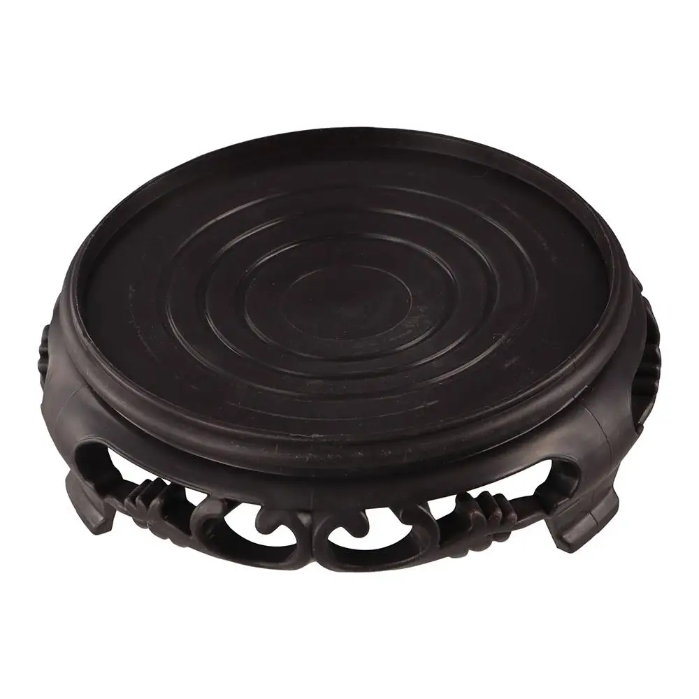 Plastic Flowerpot Base Round Antiqued Flowerpot Tray Resistant To Corrosion Not Easily Deformed Flowerpot Mat Plant Pots