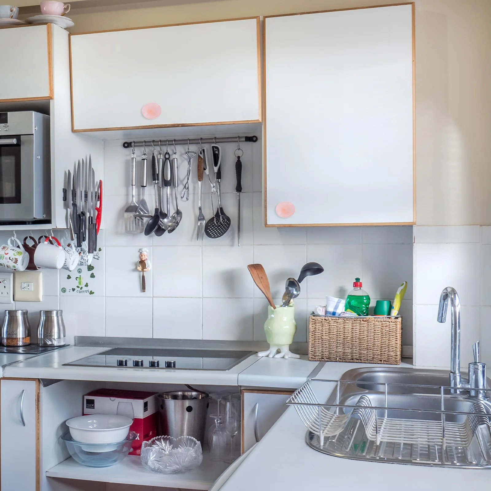 

4Pcs Crystal Drawer Knobs Decorative Cabinet Wardrobe Dresser Cupboard Handle Stylish Home Ornaments Drawer Knobs