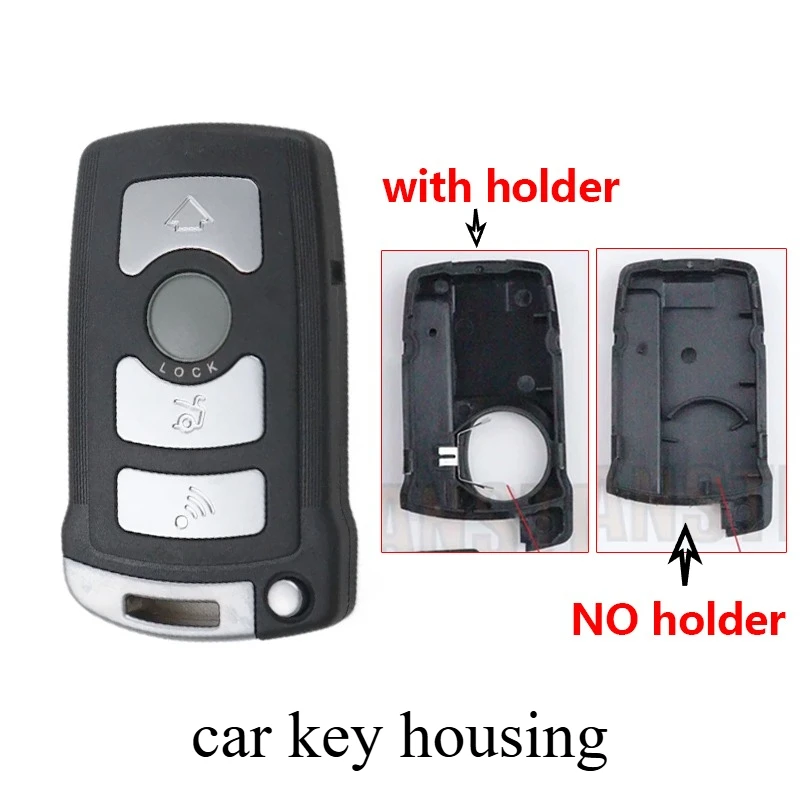 

4 Buttons Replacement Car Key Fob Shell Case Housing for BMW 7 Series E65 E66 E67 E68 745i 745Li 750i 750Li 760i 730 740