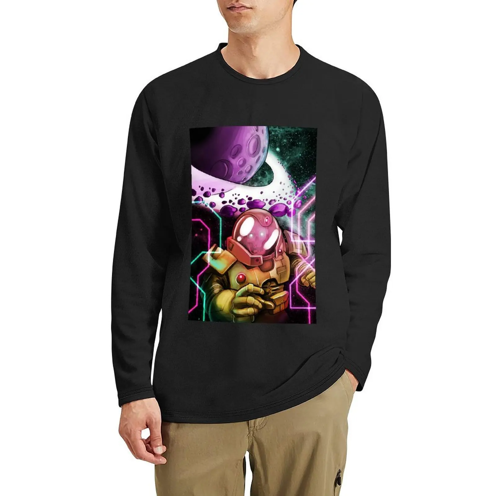 

deadspace Long T-Shirt graphic t shirts plus size t shirts quick drying shirt cute tops Men's clothing