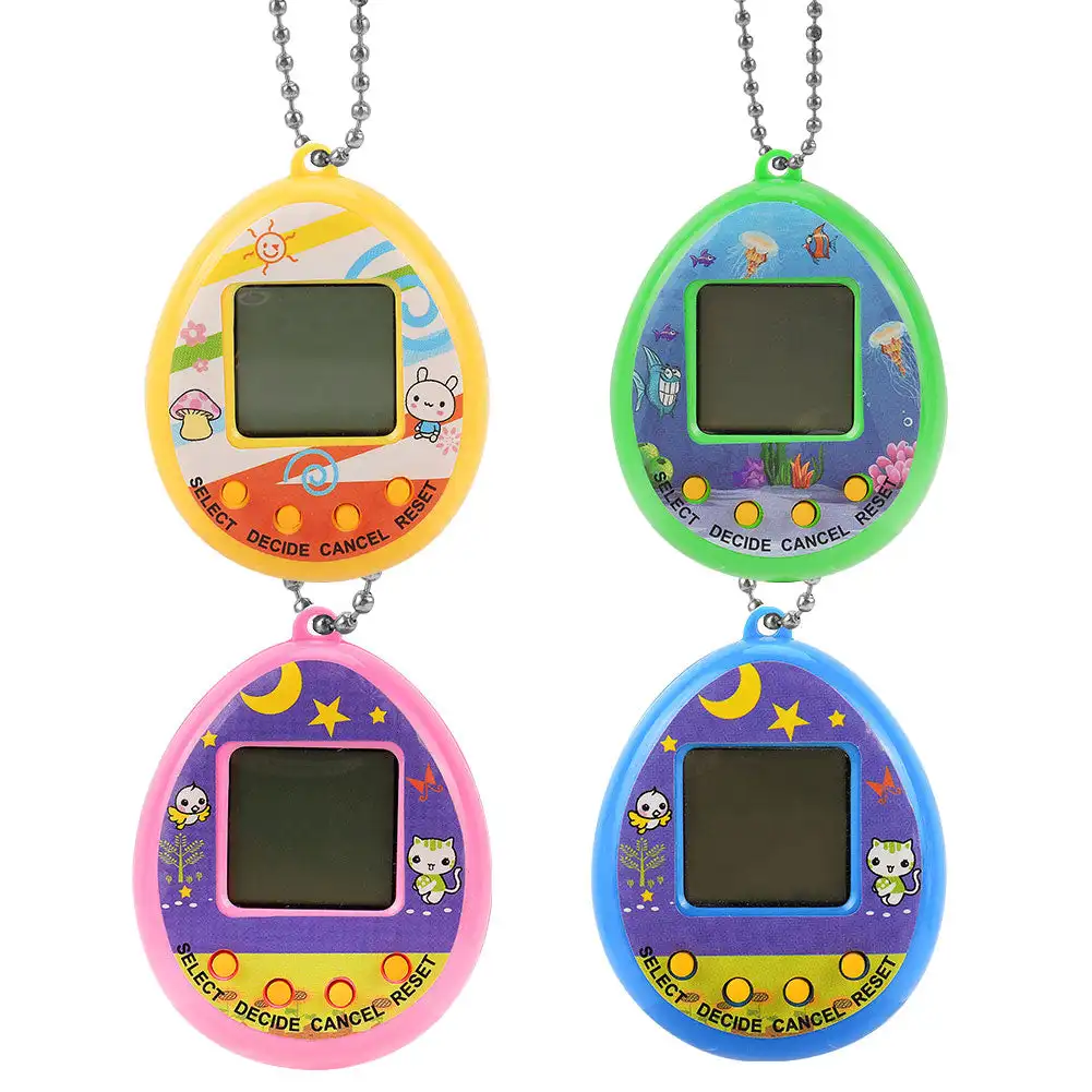 Creative Electronic Pet Game Tamagotchi Toy 168 Pets In 1 Virtual Pet Electronic Toys Mini Handheld Game Children Gifts