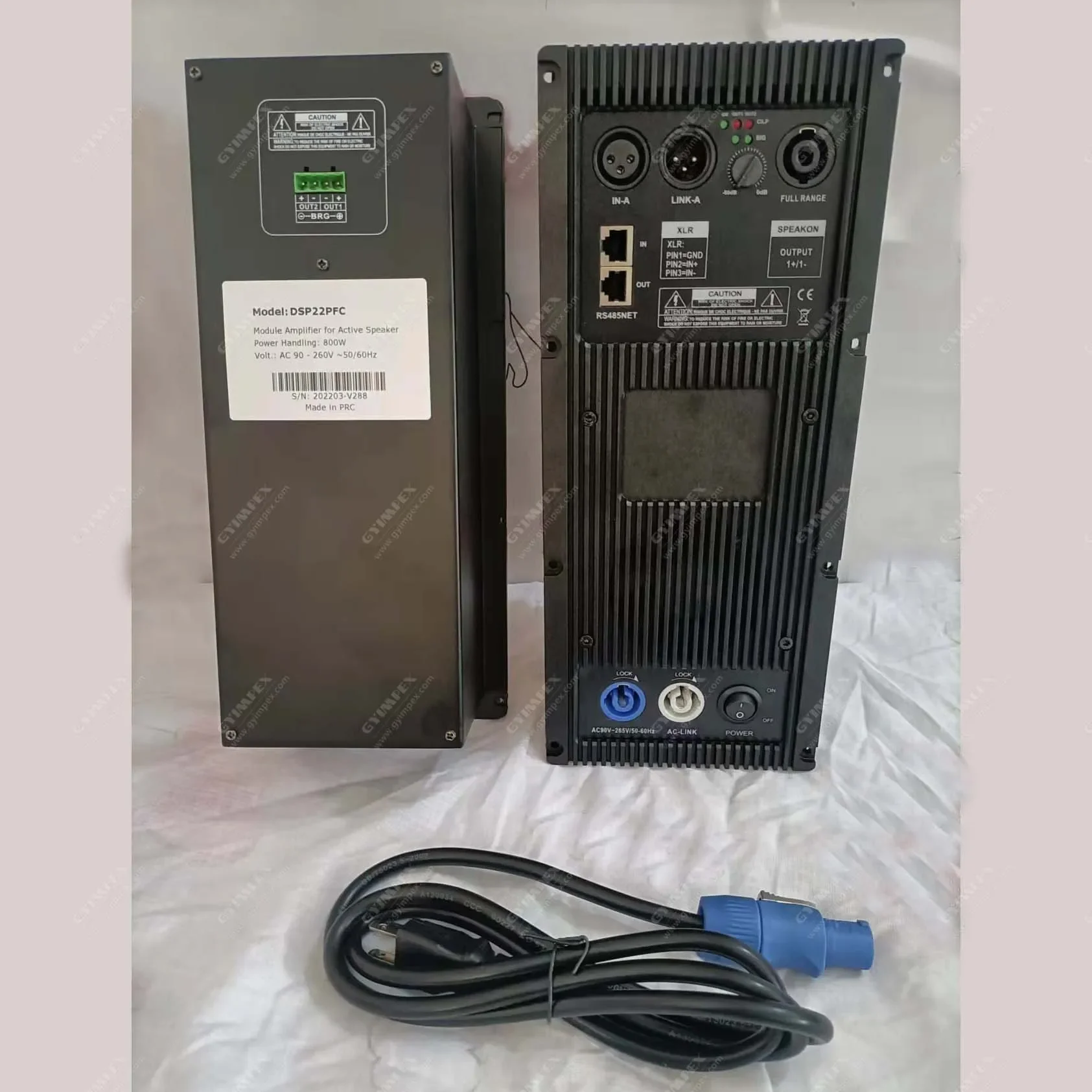 

single channel 1500 watt 8ohm 2300 watts subwoofer full range line array Digital Audio Power DSP Control Amplifier modules