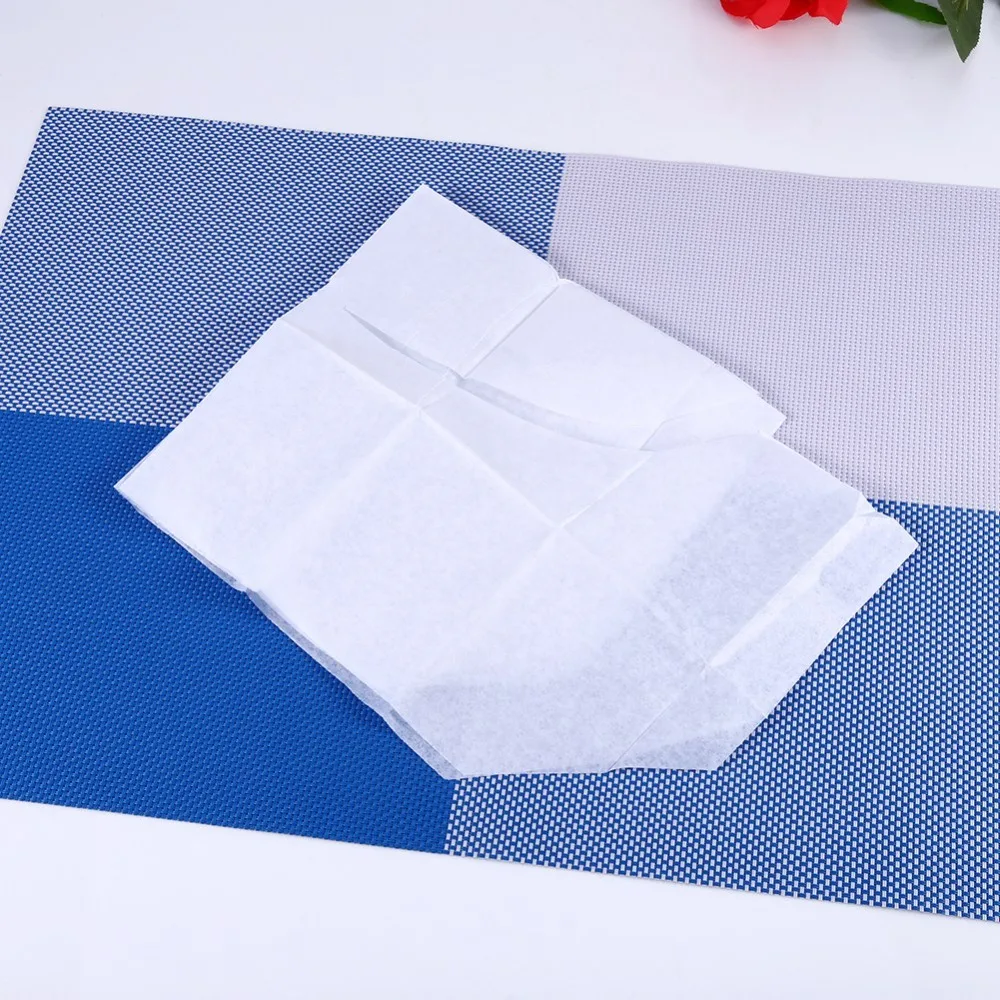 50 PCS 10pcs Per Pack Toilet Seat Covers Wood Pulp Material Disposable Toilet Paper Pads Thickened Cushion White