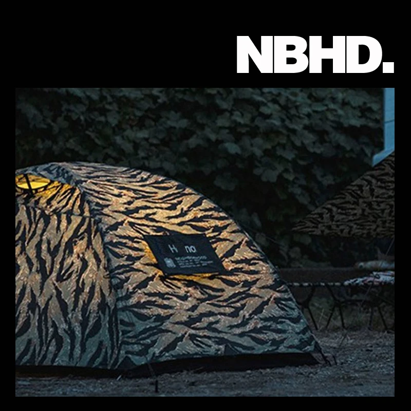 NBHD dome tiger pattern camouflage outdoor camping lightweight double tent