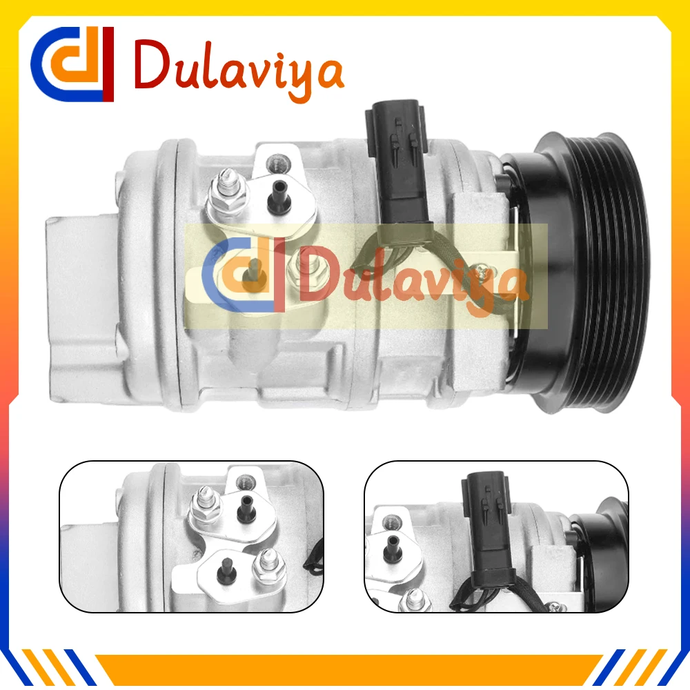 

New AC Compressor with Clutch For Jeep Grand Cherokee 2005-2010 Chrysler Dodge