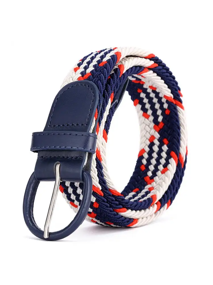 Elastic Band For Men And Women High Quality Performance Various Easy Wear Luxury Fashion Belt Leisure Breathable Student Woven