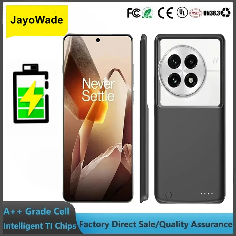 10000mAh For OnePlus Battery Charger Case Factory Power Bank Phone Case Compatible For OnePlus 14 pro 12 13 pro 13T Battery
