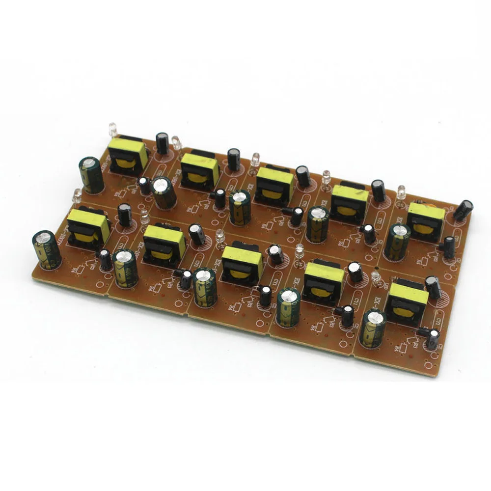 

AC-DC 12V 0.5A Switching Power Supply Module Bare Circuit AC 110-240V to DC 12V 0.5V Power Supply Board for Replace/Repair