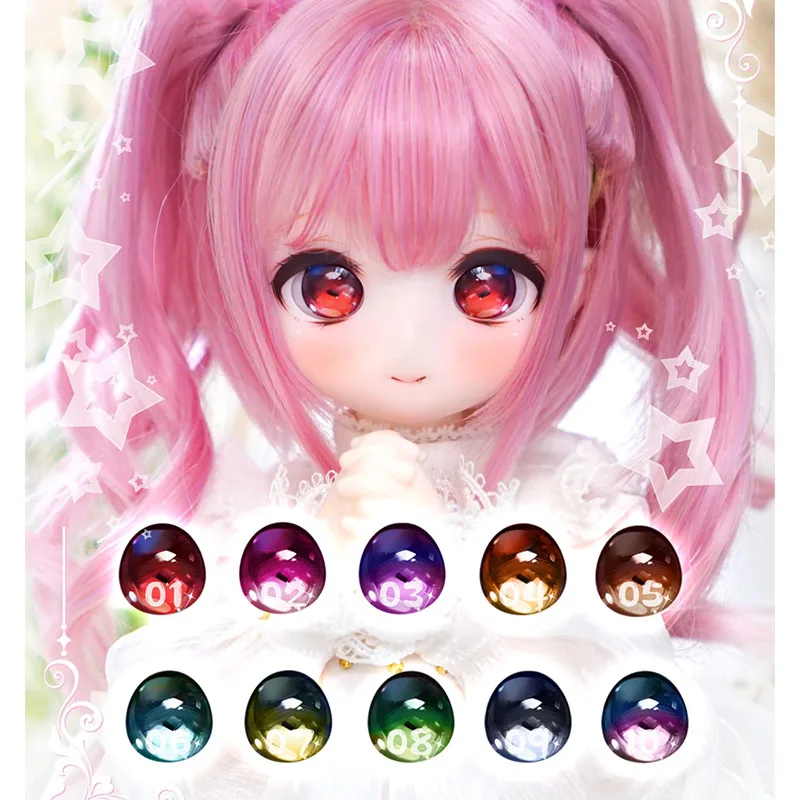 

BJD eyes 16mm doll cartoon eyes 10mm-24mm doll pressure eyes 1/12 1/8 1/6 1/4 1/3 BJD SD DD doll eyeballs doll eyes