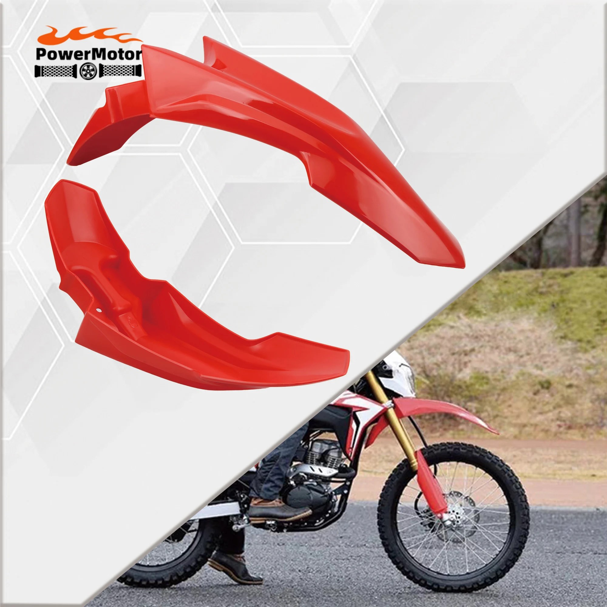 

Защита переднего крыла для мотокросса, брызговик для Honda CRF150L 2016 2017 2018 2019, аксессуары для мотоциклов, запчасти