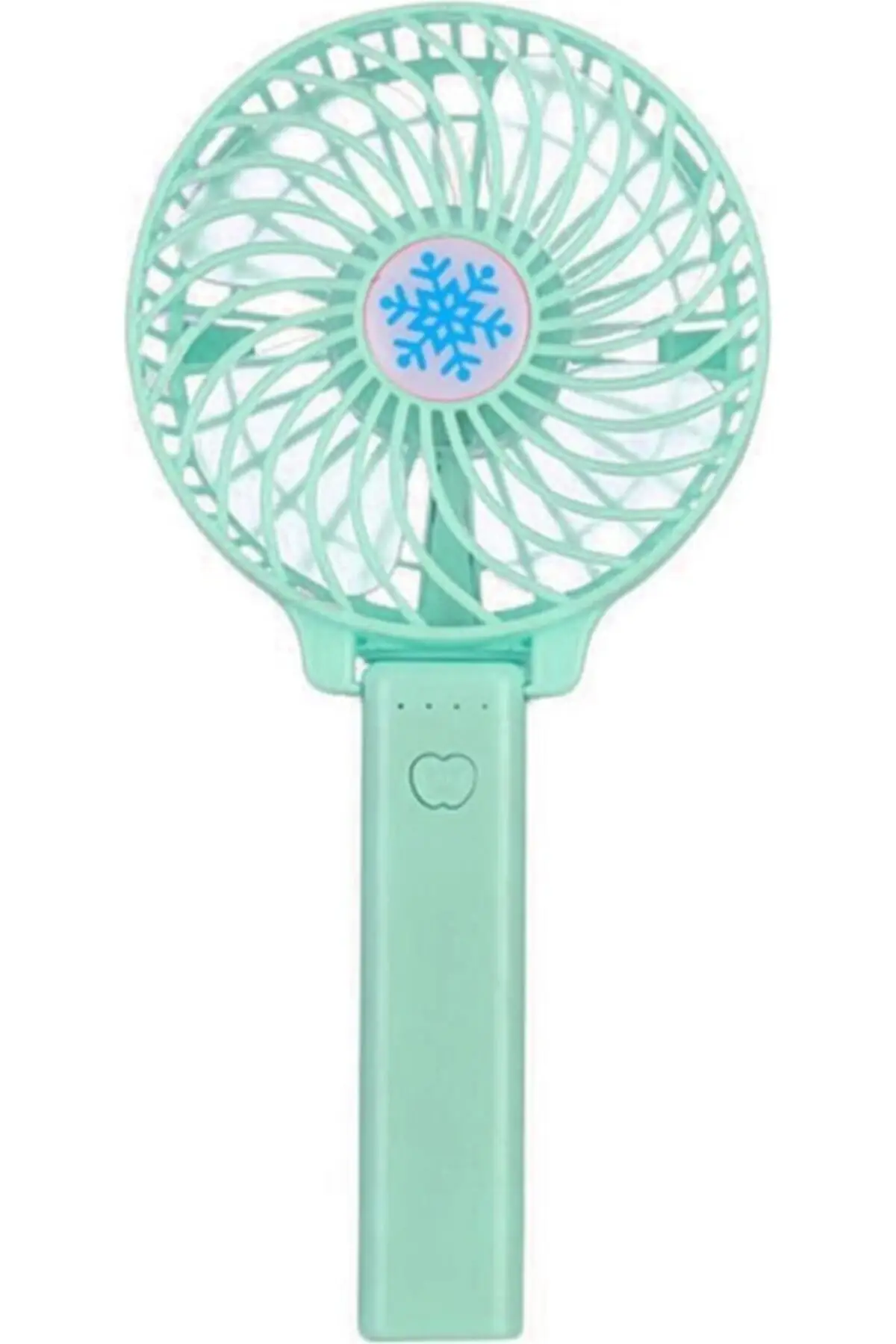 Rechargeable foldable Usb Mini portable fan turquoise