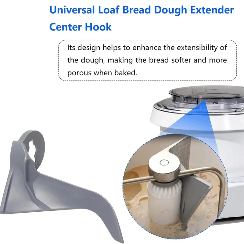 BAAO-Extensor de massa de pão universal, gancho central, misturadores universais Forbosch, misturadores universais