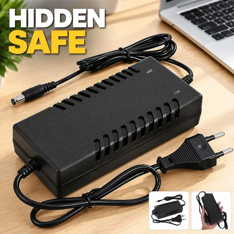 Simulated Computer Charger Diversion Safe Hidden Storage Box, Fake Charger Case Secret Stash Container for Cash Jewelry Small