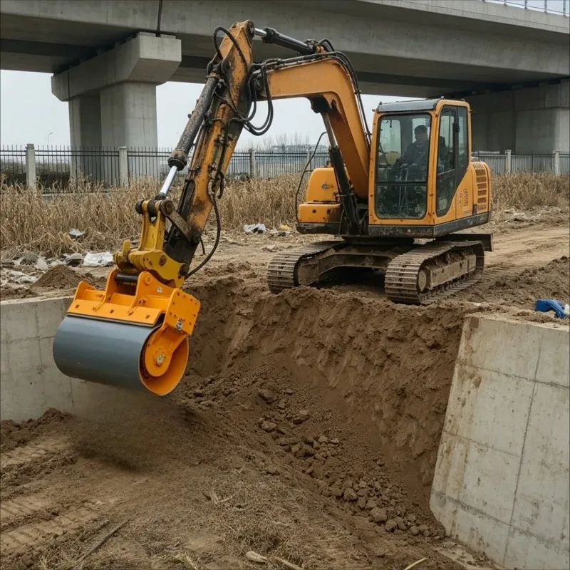 Customized Hydraulic Single Drum Vibratory Roller for Narrow Trench Compaction and Leveling Asphalt Pavement and Road Base
