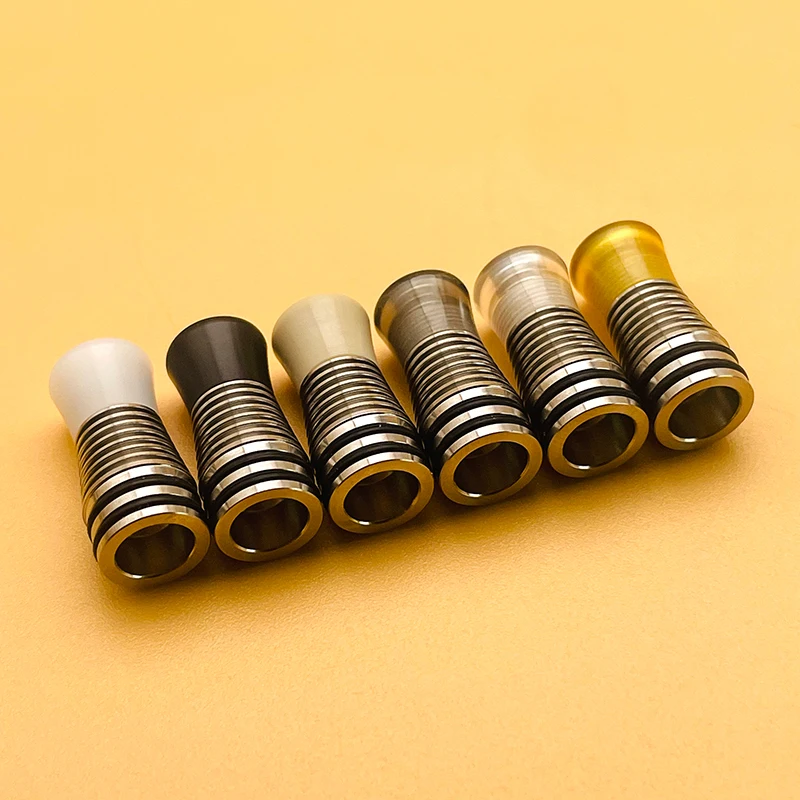 قطعة فم Benimaru MTL ، نصائح قطارة ، قصيرة ، خيط ، خزان RDA RBA RTA ، بخاخات ملحق Vape ، DSX ، 316SS