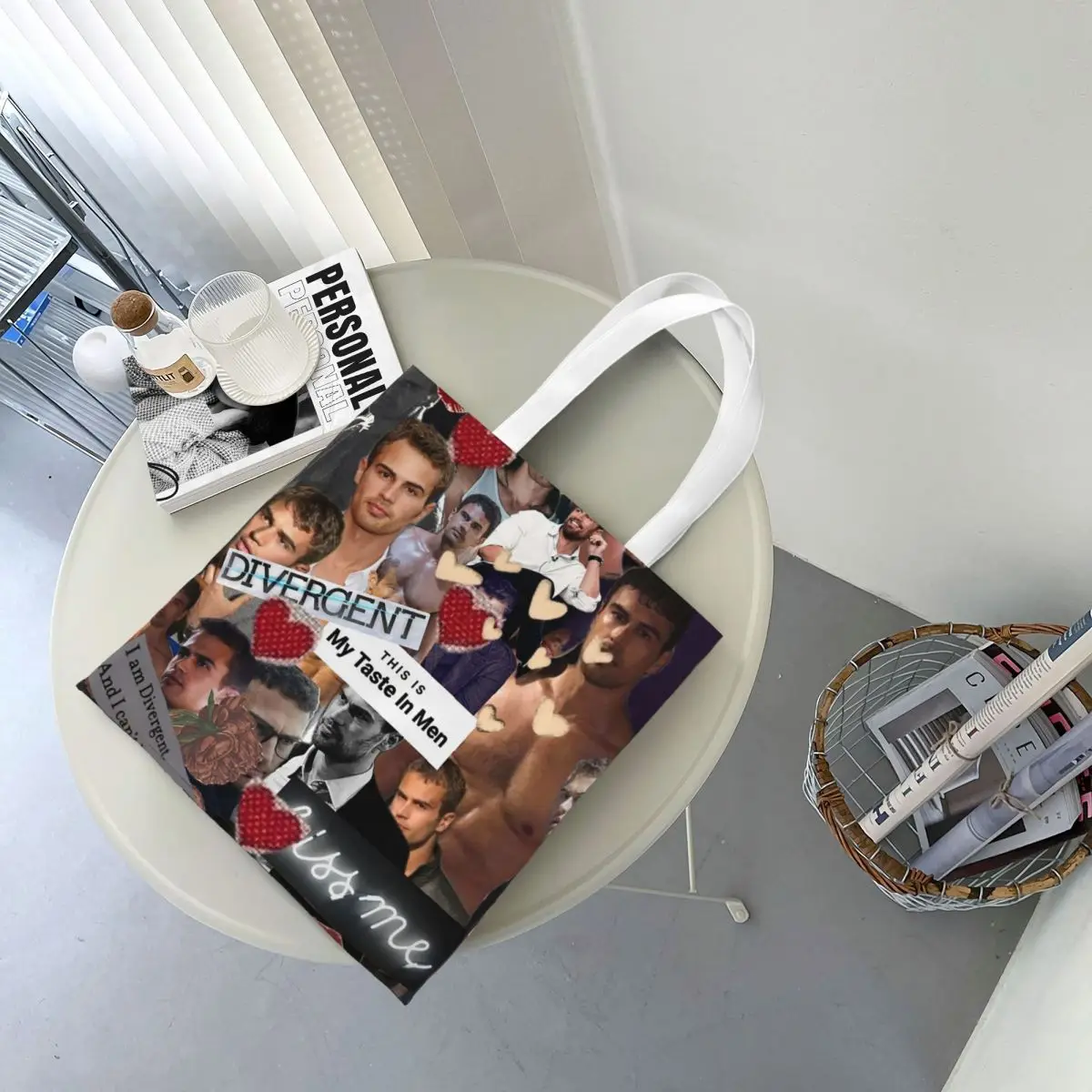 

Тео Джеймс сумки для покупок Холщовая большая сумка многоразовая для девочек сумка через плечо дорожная сумка