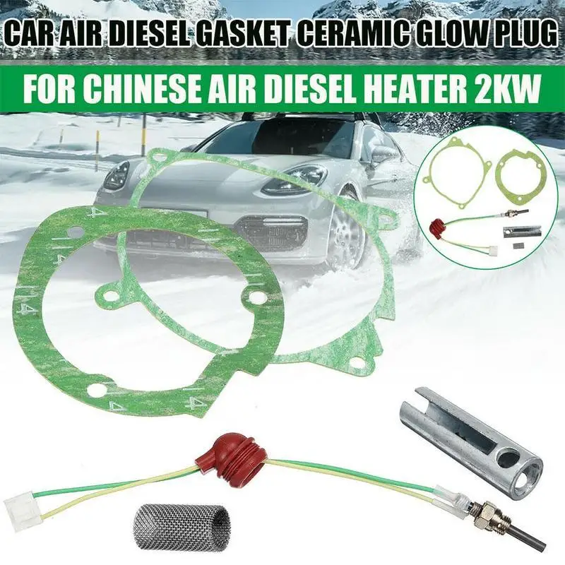 

Air Diesel Heater 12V / 24V Ceramic Glow Plug Burner Blower Gasket Strainer For Webasto Eberspacher 2/5kw Car Truck VAN Boa C6X6