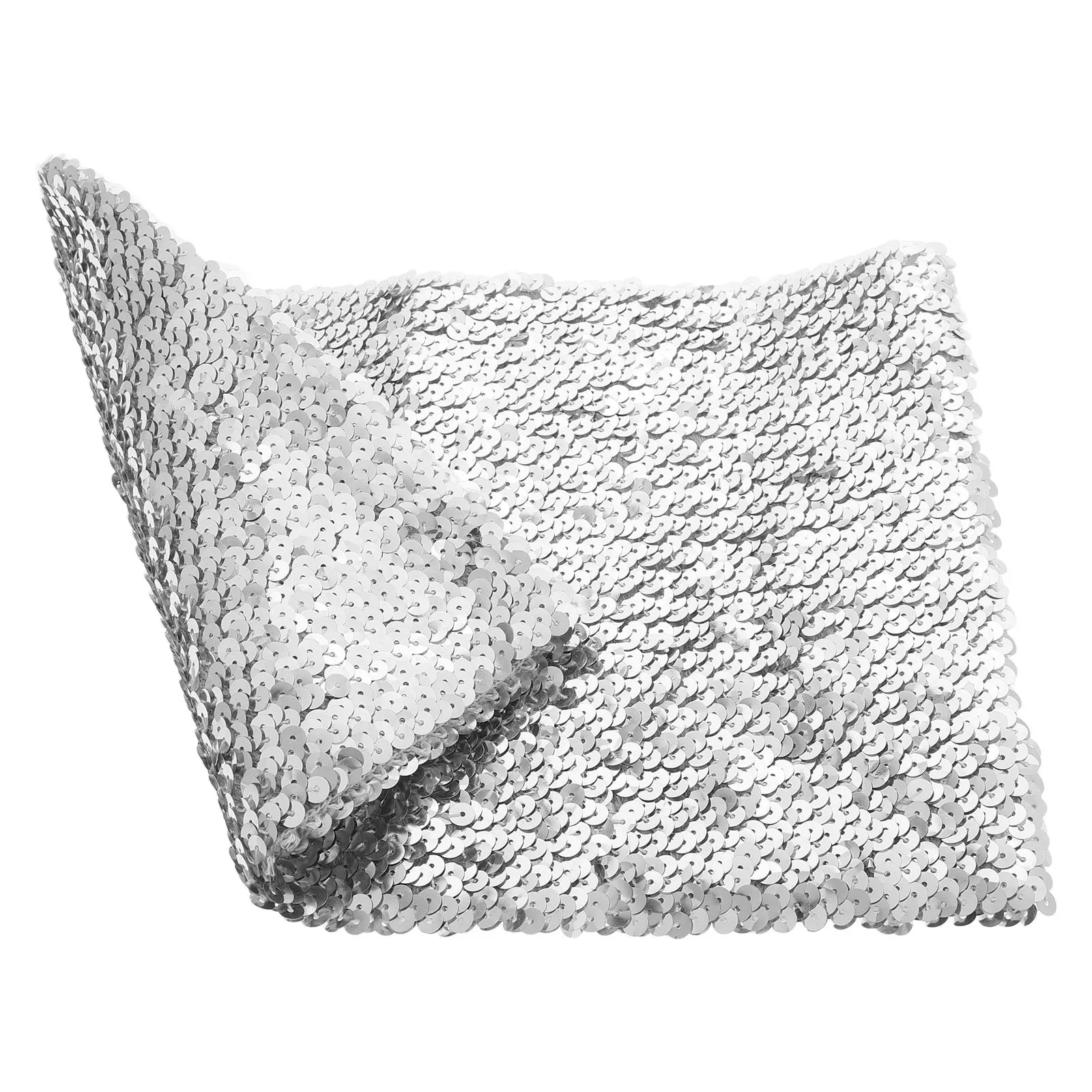 

Sparkly Sequin Tube Top Strapless Crop Top High Elasticity Belly Dancing Party Clubwear Festival Dance Costume for Women