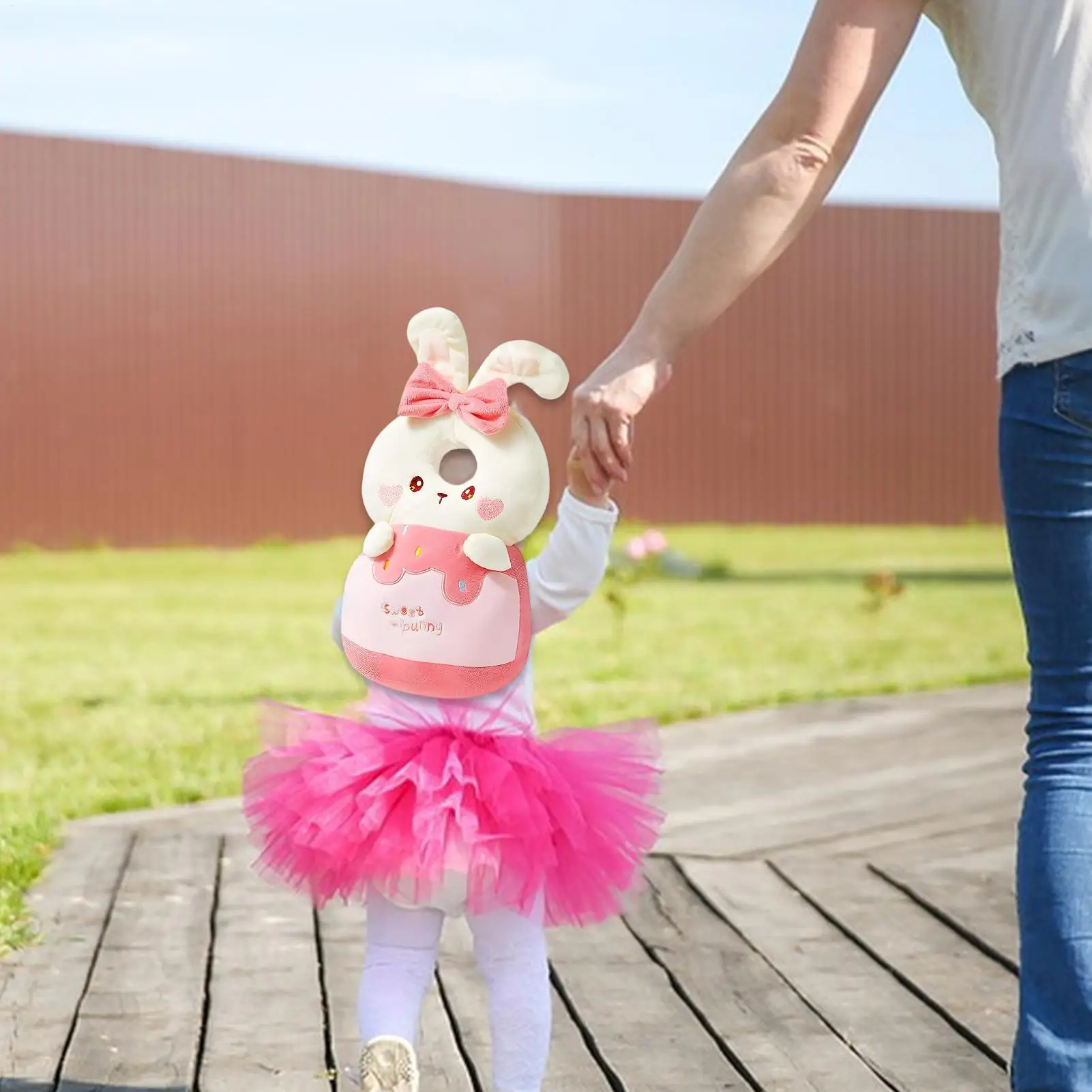 

Детский рюкзак с защитой головы, подушка для защиты головы, удобная милая подушка для защиты от падения для малышей для девочек и мальчиков, прогулок