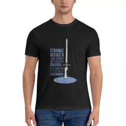 Strange Women Lying In Ponds Distributing Swords - Monty Python Casual Men's Basic Short Sleeve T-Shirt