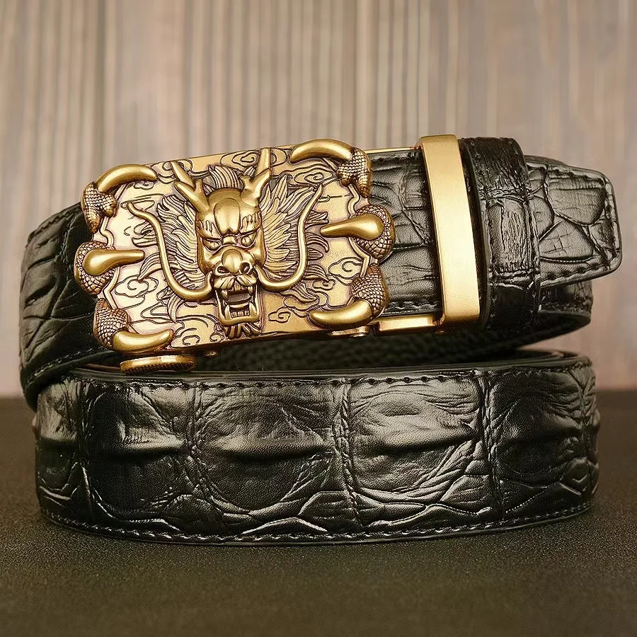 2026 Retro-Gürtel für Herren und Damen in verschiedenen Stilen – modischer Hip-Hop-Trend-Herren-Ledergürtel mit Metallverschluss-Dekoration