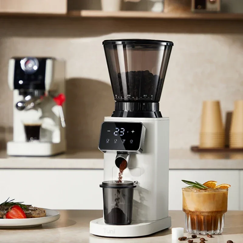 220V Electric Grinder Household Automatic Pulverizer Small Mini Italian Hand Coffee Bean Grinder Grinder Machine Spice Itop