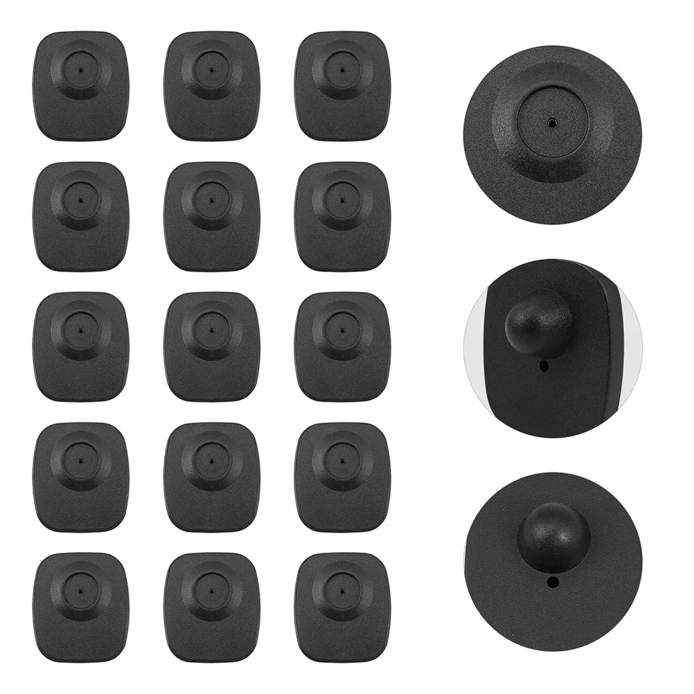 30 قطعة من علامات الأمان الصلبة البلاستيكية الصلبة للملابس الوقاية من السرقة تطبيق واسع في متاجر قبعات الأحذية