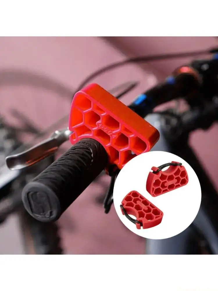 

31BE Regulable Bicycles Repair Holder Nonslip Mounting Fit Round Handlebars Maintenance Tool For Bike Plastic Support